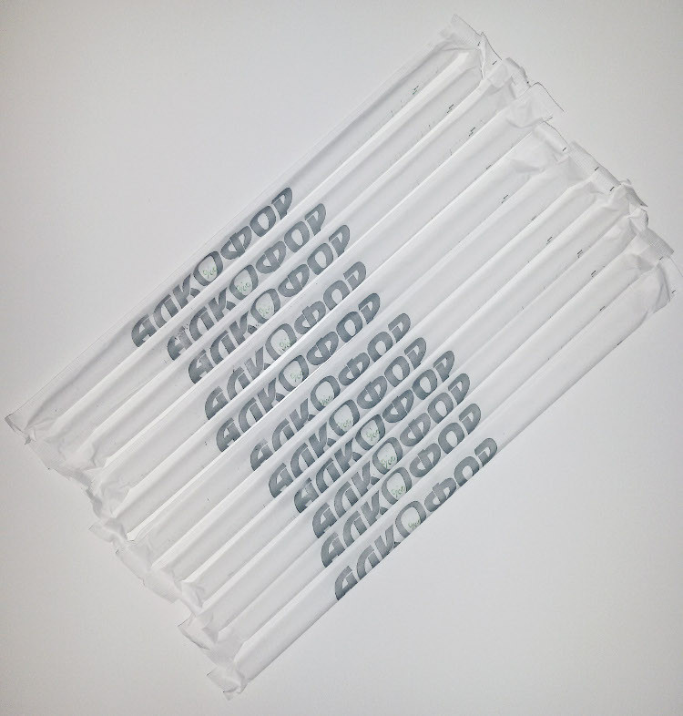 Трубочки для мундштук АлкоФор (паковання 200 шт.), фото 1