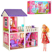 Кукольный домик для Барби на 3 комнаты 971