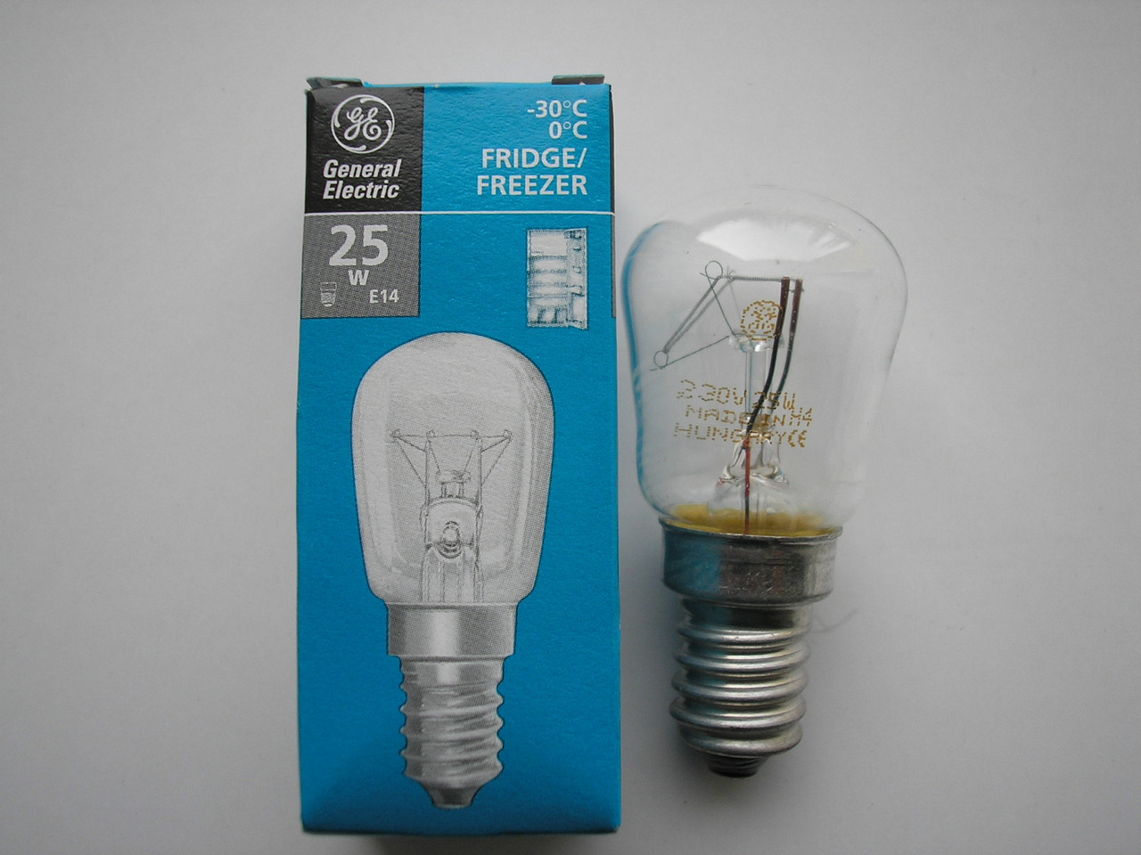 Лампа для холодильника General Electric Pygmy 25P1/CL/E14 230V Е14 25 Вт (Угорщина)