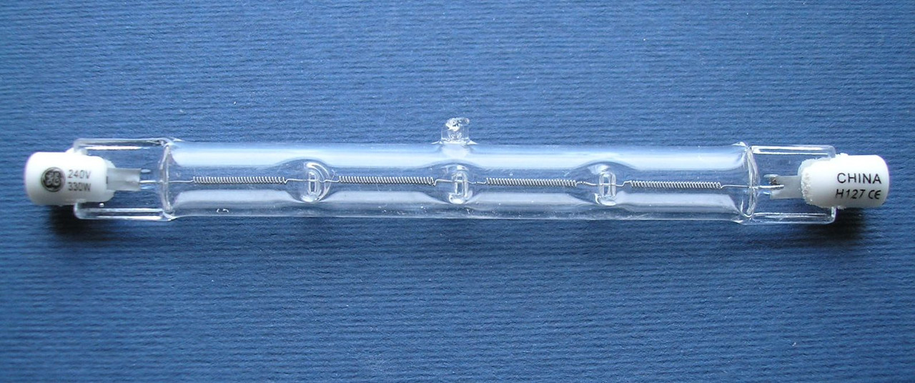 Лампа галогенна General Electric K1 330W 240V R7s 117mm (54), фото 1