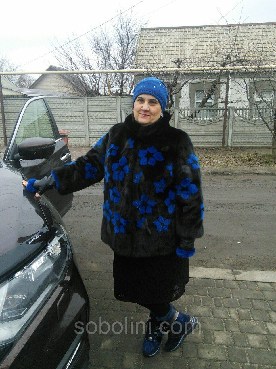 Фотовідлік від покупця, кожушок із норки, фото 1