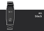 Ремінець Xiaomi Mi Band 2 MiJobs Metal металевий велика ланка Чорний 1908P, фото 3