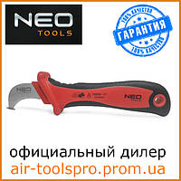 Нож монтерский диэлектрический с пяткой, 1000 В, NEO TOOLS 190 мм 01-551