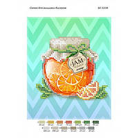 Схема для вишивання бісером БС-5134. АПЕЛЬСИВНИЙ ДЖЕМ