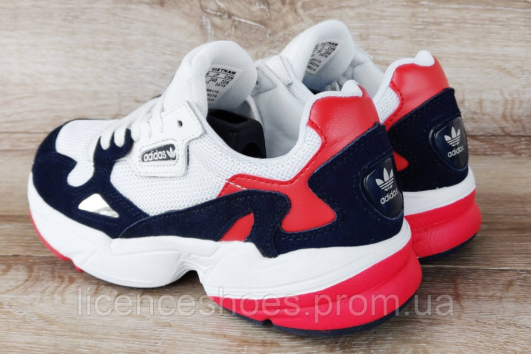 adidas falcon navy blue