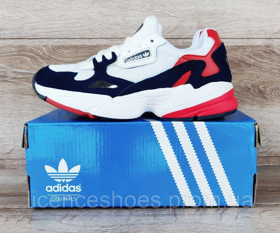 adidas falcon navy blue