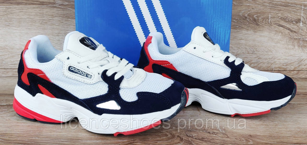 adidas falcon navy blue
