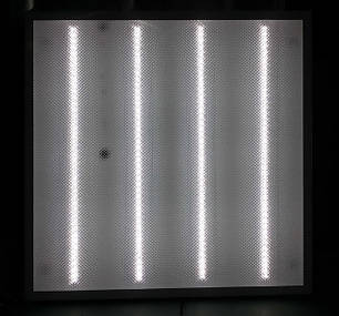 Світлодіодна панель 36Вт 600х600 (595х595): світильник в офісно-торгове приміщення, фото 2