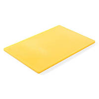 Доска кухонная Hendi НАССР желтая 45х30 см h1,3 см пластик (825563)