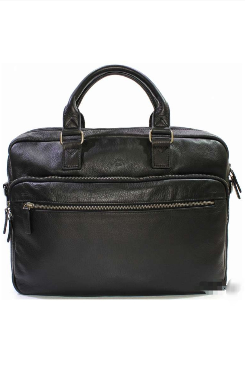 Сумка шкіряна для документів з розділом для ноутбука стильна Katana, фото 1