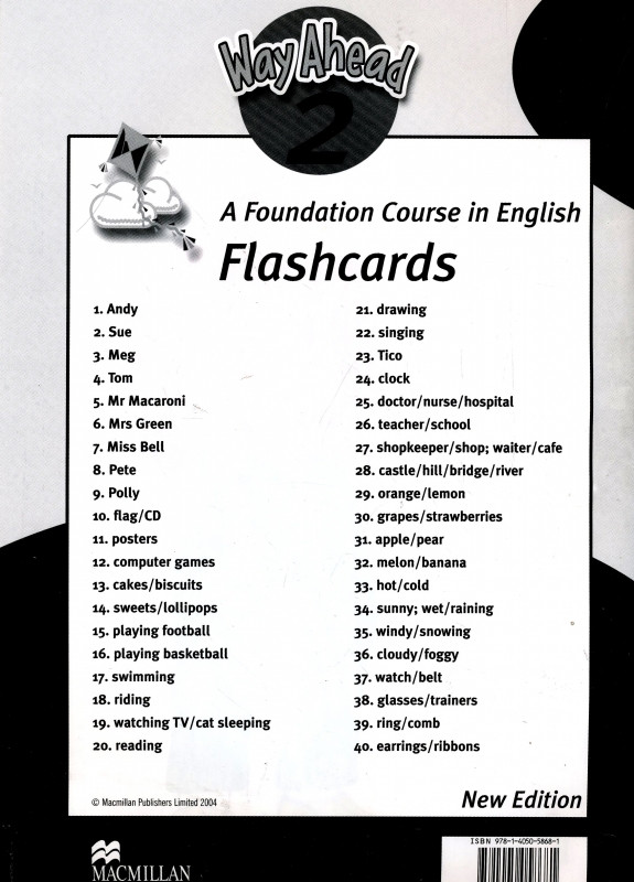 Way Ahead New Edition Level 2 Flashcards