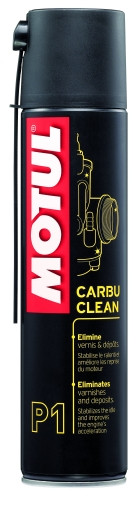 Motul P1 CARBU CLEAN ДУЖЕ ПОТУЖНИЙ ОЧИЩУВАЧ КАРБЮРАТОРА. АЕРОЗОЛЬ. 400 мл 817616