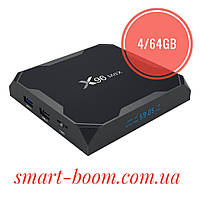 Смарт тв приставка X96 Max 4/64Gb Smart Tv Box S905X2 Android 8.1 Смарт Тв Бокс