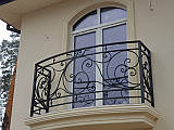 Кованые перила для балконов