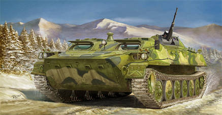 МТ-ЛБ 6МА легкий транспортер. 1/35 TRUMPETER 05579, фото 3