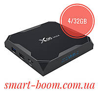 Смарт тв приставка X96 Max 4/32Gb Smart Tv Box S905X2 Android 8.1 Смарт Тв Бокс