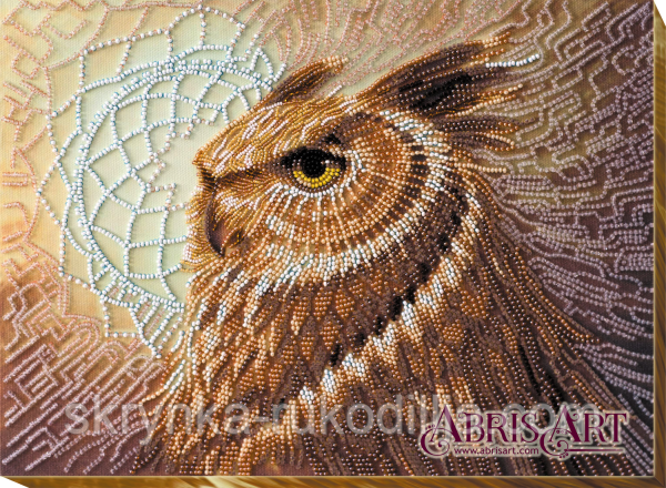 AB-626 Тотем Набір для вишивання бісером на натуральному художньому холсті Абріс Арт