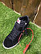 Кросівки Off-White X Nike Blazer Mid Black, фото 4