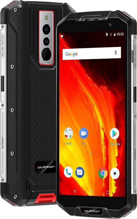 IOutdoor Polar 3, IP68, 3/32 Gb, 4000 mAh, камера Sony 13 Mpx, NFC, бездротова зарядка, Android 8.1, 3G, 4G