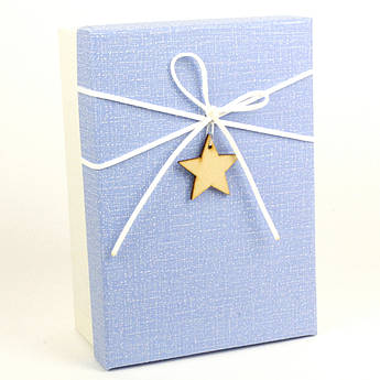 Подарункова коробка My Little Star блакитна 22.5 x 16 x 9.5 см