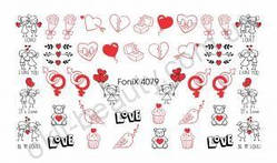 Слайдер-дизайн Fonix 4079 Сердечка