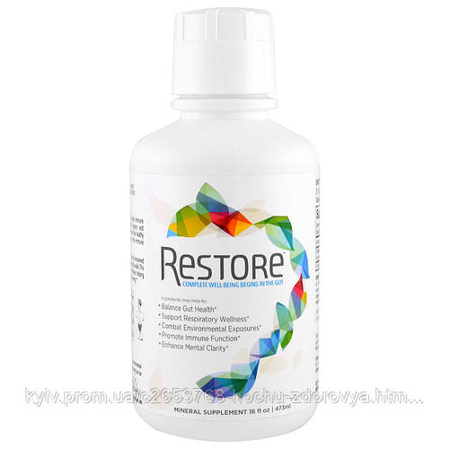 Купить Restore, Минеральная добавка для здоровья кишечника, 16 жидких ...