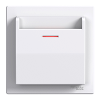 Картковий вимикач білий Schneider Asfora (EPH6200121)