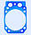 Прокладка головки блоку циліндрів Камаз 740.1003213-20(силікон)., фото 3