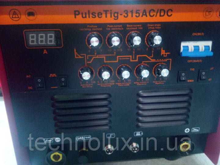 Аргоново-дуговий зварювання EDON Pulse TIG-315 AC/DC