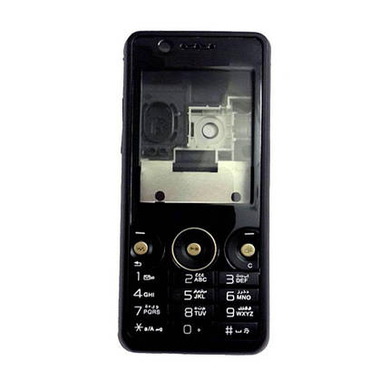 Корпус Sony Ericsson W660 чорний, фото 2