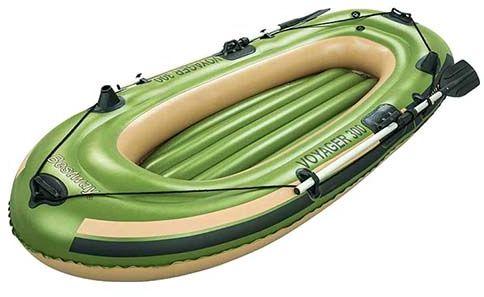 Двухместная надувная лодка BestWay 65051 Voyager 300, 243 см х 102 см ...
