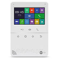 Комплект відеодомофон з викличної панеллю TETTA COMPACT Plus silver, фото 3
