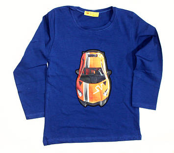 Реглан на хлопчика з підсвічуванням Машинка