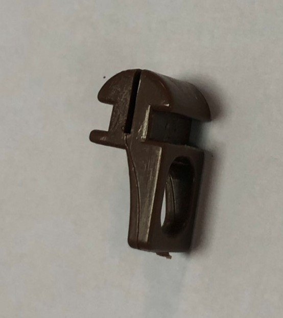 Бігунок на карниз KS і CKS Коричневий, фото 1