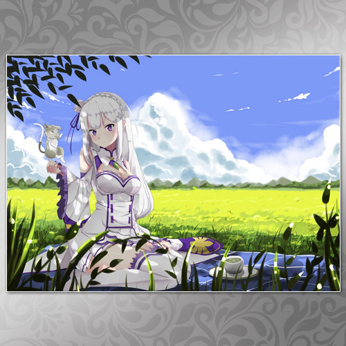 Плакат А3 Аніме Re:Zero 013