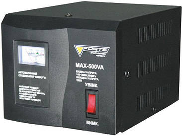 Стабілізатор напруги Forte MAX-500VA New