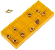 Набір змінних пластин з карбіду цемент., Mitsubishi (DCMT) з 10ш. 8х8, 10х10, 12x12 (арт.23364СП)