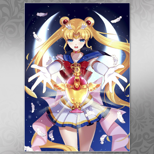 Плакат А3 Аніме Sailor Moon 009