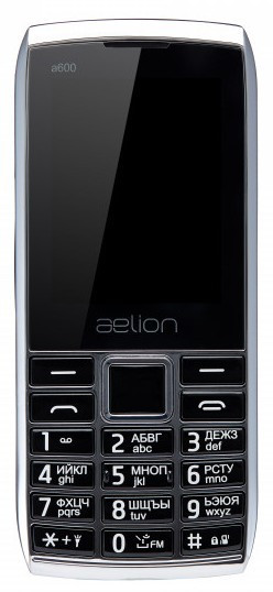 Телефон Aelion A600 Metal/Black Гарантія 12 місяців