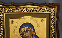 Кіот для ікони з різьбленою рамою золоченої, фото 6