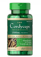 Кордицепс Puritan`s Pride - Cordyceps 750 мг (60 капсул)