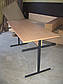 Стіл для їдальні 4-місний 120 см. Меблі для школи. Столи та лавки ДСП на металевому каркасі, фото 3