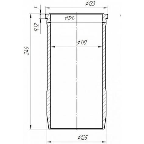 Гільза Д-240 240-1002021, фото 2