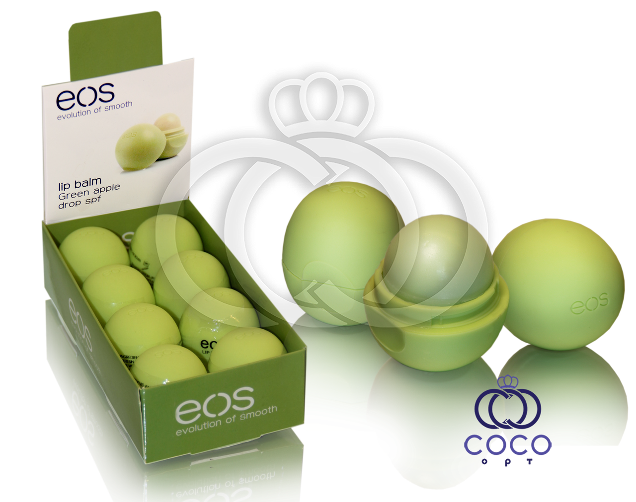 Бальзам для губ EOS Зелене Яблуко