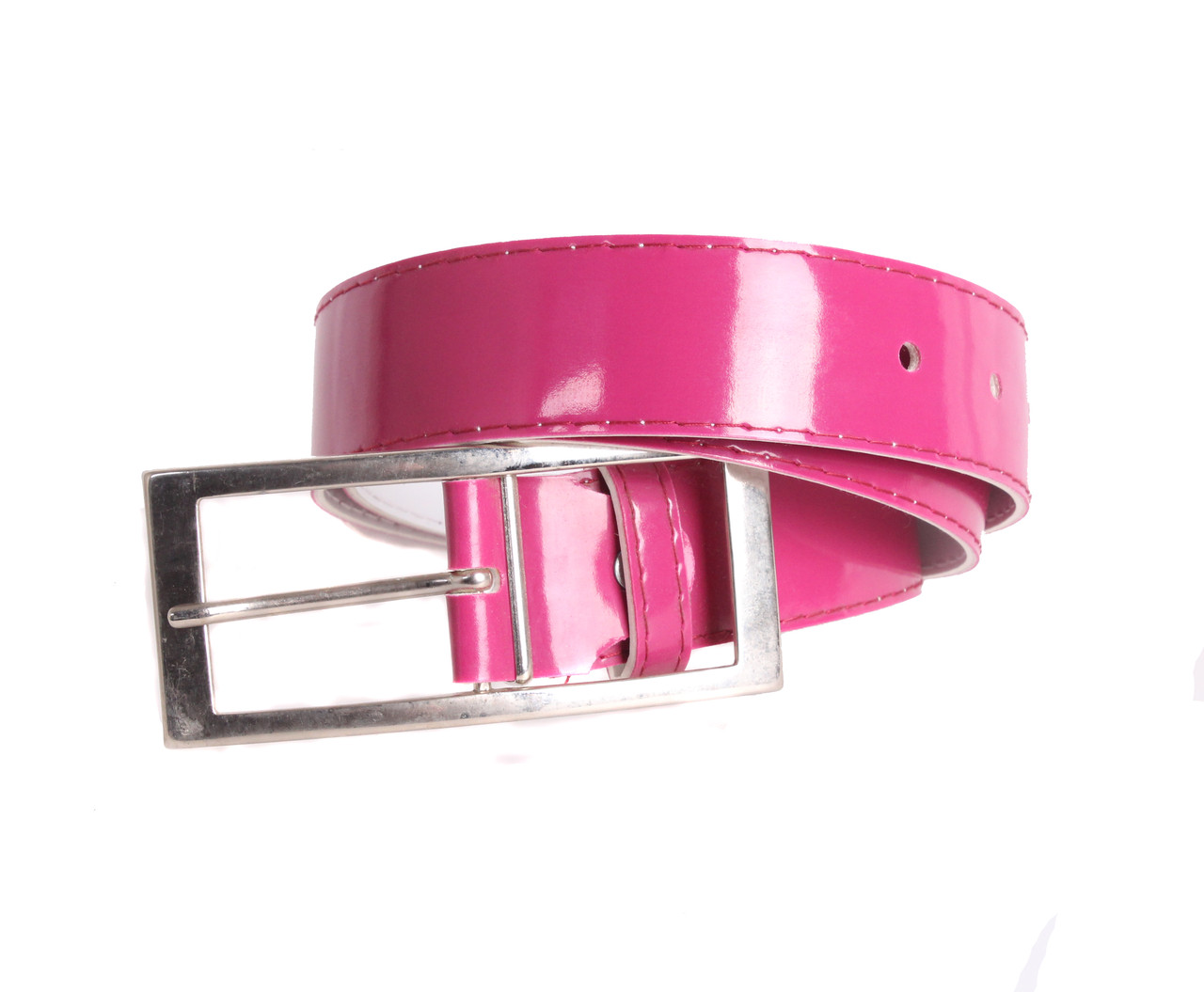 Жіночий ремінь зі штучної шкіри COL769-135 рожевий, фото 1