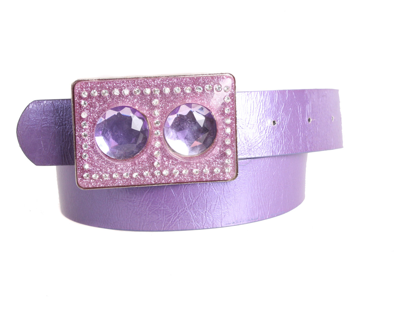 Жіночий ремінь зі штучної шкіри COL769-138 фіолетовий, фото 1