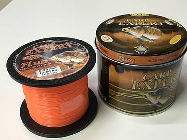 Леска Carp Expert UV Fluo Orange 1000 м 0,4 мм/18.7 кг із світлонакопичувачем