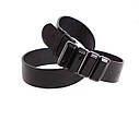 Жіночий ремінь зі штучної шкіри COL769-142 чорний, фото 2