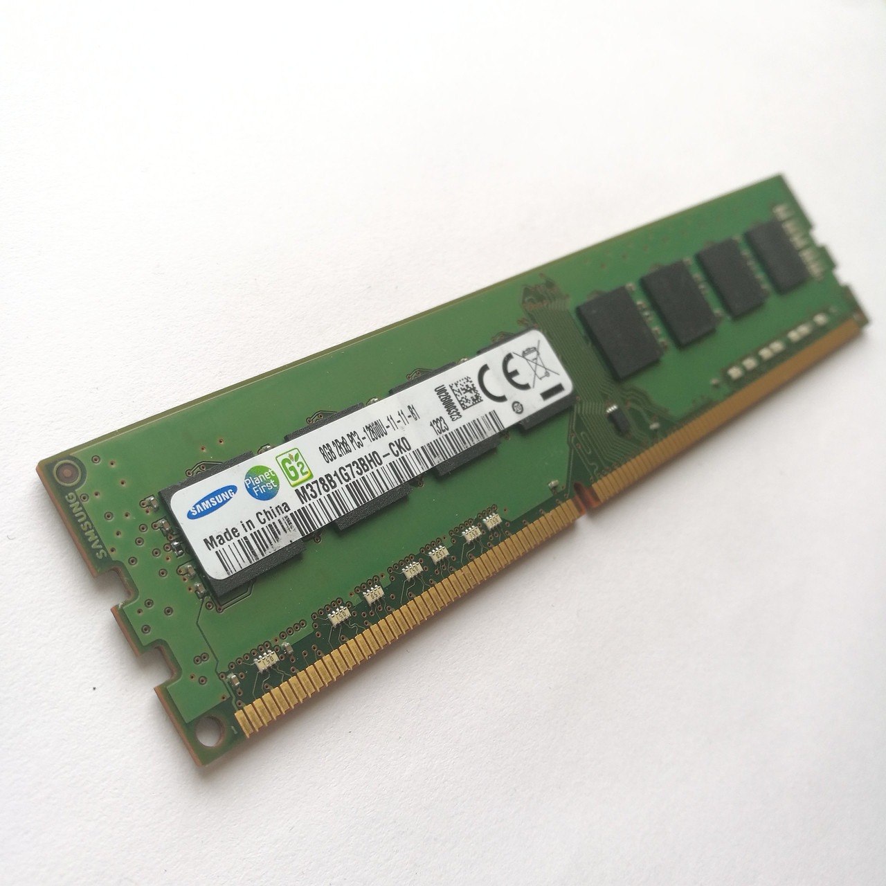 Оперативная память Samsung DDR3 8Gb 1600MHz PC3-12800 2R8 CL11 (M378B1G73BH0-CK0) Б/У - фото 2 - id-p793031295