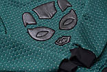 Костюм для дівчинки SmileTime Mask, зелений з чорним, фото 6